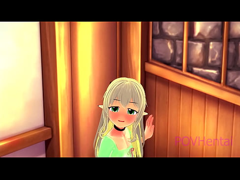 ❤️ (Trap) Elvish mjakazi hukusaidia kunawa uso wako. ☑  ❌